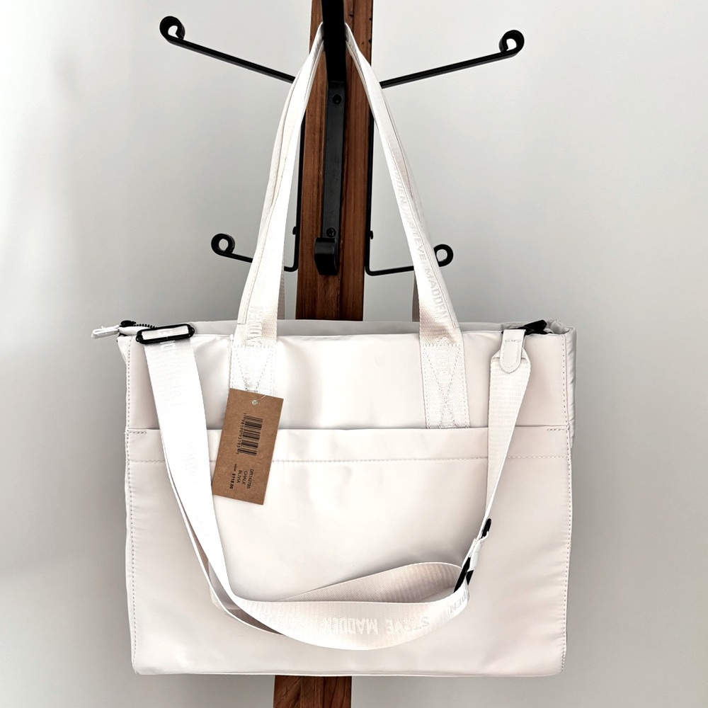 STEVE MADDEN Blivia Nylon 2-Piece Tote Handbag Set - Picture 3 of 16